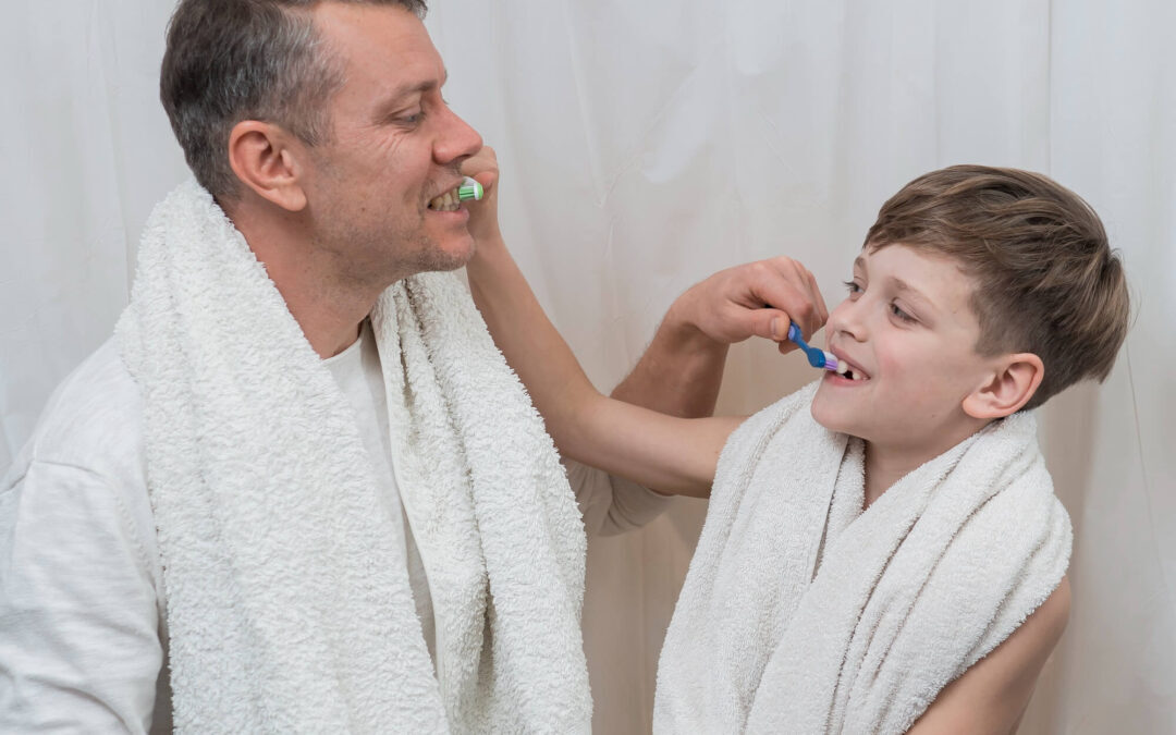 Father Knows Best: Teaching Kids Good Dental Habits