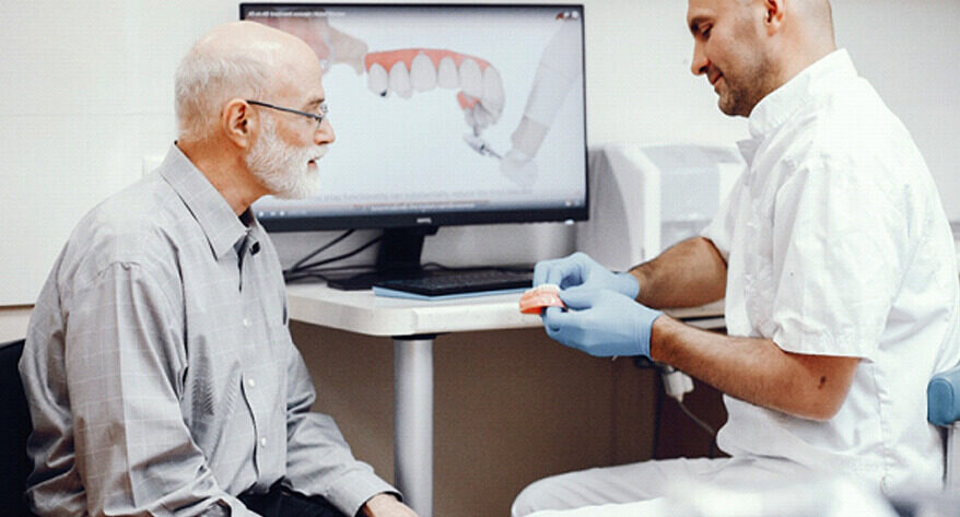 Implant denture consultation