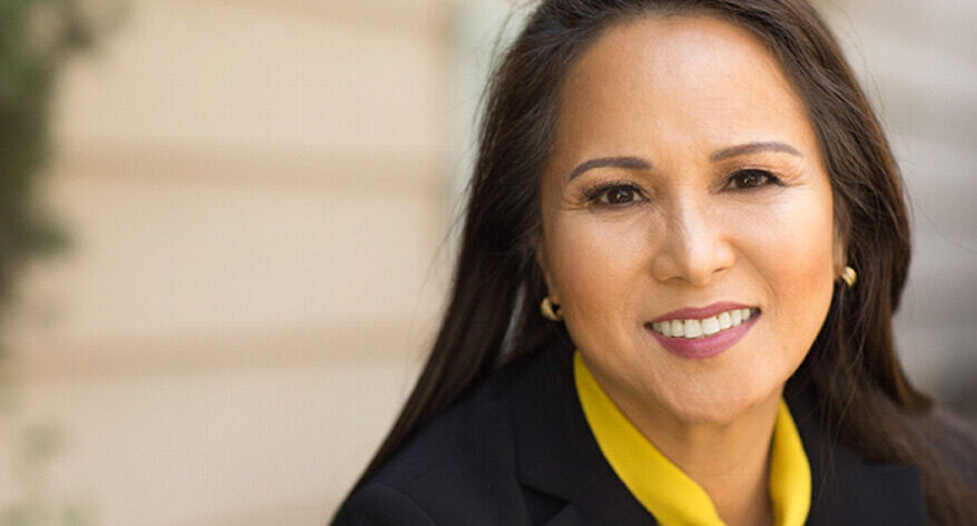 Patient with implant dentures