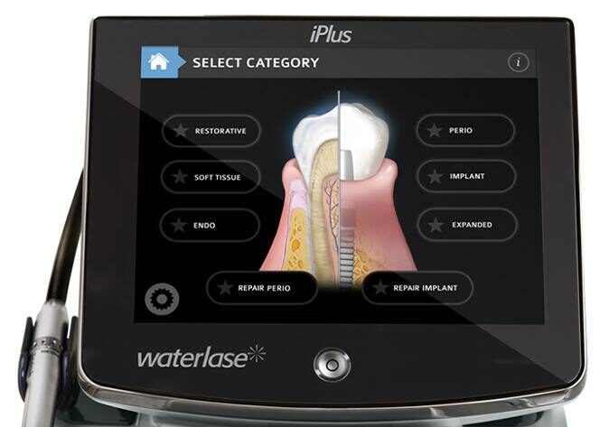Laser dentistry 3D tooth model